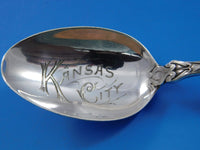 Les Circes by Unger Sterling Silver Teaspoon 5 3/4" Kansas City Souvenir Spoon