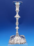 T. Hannam and R. Mills English Georgian Sterling Silver Candlestick Pair (#8432)
