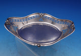 English Sterling Silver Candy Dish Oval Pierced by Walker & Hall c1927 (#6953)