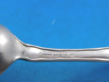 Lap Over Acid Etched by Tiffany Sterling Silver Place Soup Spoon Willow Leaf 7"