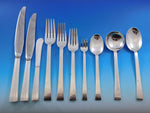 Continental by International Sterling Silver Flatware Service for 12 Set 135 pc