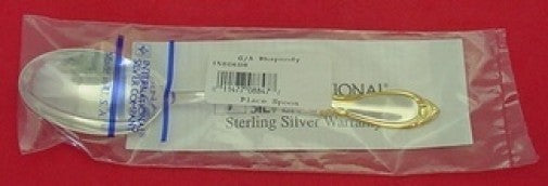 Rhapsody New Gold by International Sterling Silver New Place Soup Spoon 6 5/8"