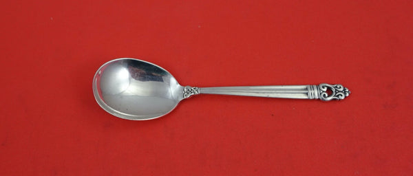 Royal Danish by International Sterling Silver Egg/Chocolate Spoon 4 1/4"