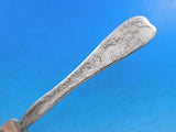 Lap Over Edge Acid Etched by Tiffany Sterling Regular Fork Grape Leaves 7 1/4"
