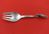 Blossom by Georg Jensen Sterling Silver Salad Serving Fork 7"