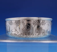 Nursery Rhyme by Weidlich Sterling Silver Baby Bowl Acid Etched #7870 (#7923)