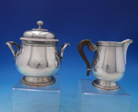 Malmaison by Christofle Gallia French Silverplate Tea Set 4pc (#6431)