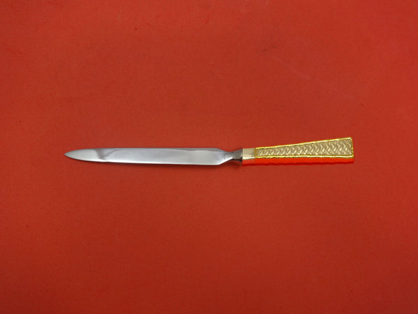 Golden Tradewinds by International Sterling Silver Letter Opener HHWS Custom