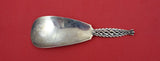 Pattern Unknown by Shiebler Sterling Shoe Horn w/ braided handle #4390  5"