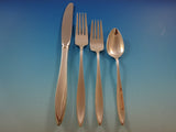Esprit by Gorham Sterling Silver Flatware Set 12 Service 54 PC Midcentury Modern