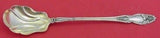 Cloeta by International Sterling Silver Lettuce Spoon Gold Washed 8 1/4"