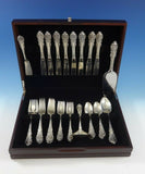 Sir Christopher by Wallace Sterling Silver Flatware Set Service 37 Pieces