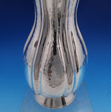 Greek XEIPO Sterling Silver Vase Hand Hammered 925/1000 8" x 4 1/4" (#8466)