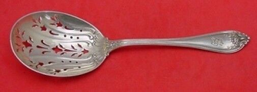 Florence by International Sterling Silver Ice Spoon Fancy Pierced 7 1/2"