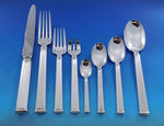 Triade by Christofle France Silverplated Flatware Set 6 Service 48 pcs Dinner