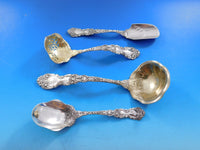 Imperial Chrysanthemum Gorham Sterling Silver Flatware Set for 8 Service 168 Pcs