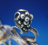 Pomegranate by Georg Jensen Sterling Silver Candelabra Pair 2-Light #324 (#4954)