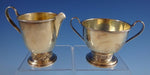 Silver Rose by Oneida Sugar & Creamer Set 2pc #609 (#1119)