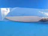 Rose by Stieff Sterling Silver Steak Knife Set 4pc HHWS Custom Serrated 8 1/8"