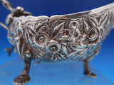 Repousse by Kirk Coin Silver 11OZ Gravy Boat #414 7" x 3" x 3 1/2" (#8336)