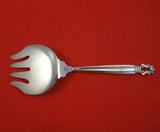Acorn by Georg Jensen Sterling Silver Tomato Serving Fork Hammered with Flower