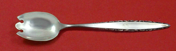 Lace Point by Lunt Sterling Silver Ice Cream Dessert Fork 6" Custom Made
