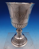 Judaica by Buccellati .925 Silver Goblet / Kiddush Cup Star of David (#8485)