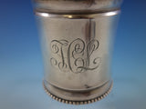 Wood & Hughes W&H Sterling Silver Baby Child's Cup Mug Beaded #271P