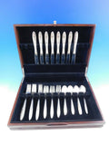 Bridal Lace by Lunt Sterling Silver Flatware Service for 8 Set 32 pieces
