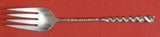 Square Twist #5 by Whiting Sterling Silver Ramekin Fork 5" Silverware