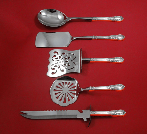 American Victorian by Lunt Sterling Silver Brunch Serving Set 5pc HH WS Custom