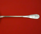 Puiforcat French France Sterling Silver Soup Ladle with Fan Motif 12 1/8"