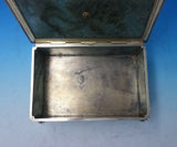 Edward I. Farmer by Farmer Inc. Sterling Silver Dresser Box Jade Quartz (#5576)