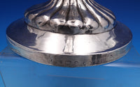 English Georgian Sterling Silver Candlestick Pair 11 3/4" Sheffield c1808 #8457