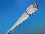 Danish by Christian Heise Silver Dinner Flatware Set Service 106 Pieces Handmade