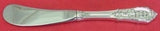 Rose Point Wallace Sterling Silver Butter Spreader HH Paddle 6" Set 4 no notch