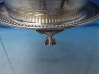 H.A. English Silverplate Biscuit Box Bun Warmer Pierced Engraved (#6002)