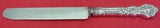 Versailles by Gorham Sterling Silver Dinner Knife w/Blunt Silverplate Blade 10"