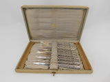 Vine by Tiffany and Co. Sterling Silver Fruit Knife Set in Original Box Serrated