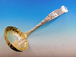 Vine by Tiffany and Co. Sterling Silver Soup Ladle with Tomatoes Gold-Washed 11"