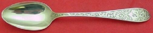 Colonial B Engraved by Whiting Sterling Silver Teaspoon 6 1/8" Flatware