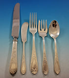 Betsy Patterson Engraved by Stieff Sterling Silver Flatware Set Service 67 pcs