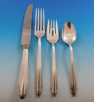 Contempora by D&H Sterling Silver Flatware Set For 8 Service 40 Pcs Art Deco