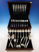 Young Love by Oneida Sterling Silver Flatware Set For 8 Service 48 Pieces