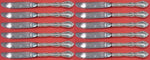 Fontana by Towle Sterling Silver Butter Spreader HH modern Set 12 pcs 6 1/2"