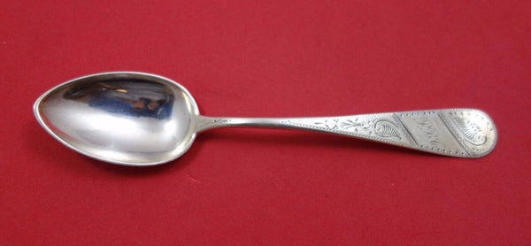 Duhme Brite-Cut Sterling Silver Teaspoon 6"