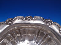 Carnation by Wallace Sterling Silver Fruit Bowl #1133 2 1/2" x 10 1/4" (#7622)