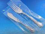 Old Atlanta by Wallace Sterling Silver Flatware Set for 12 Service 113 pieces