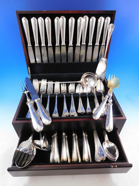 Printania by Christofle France Silverplate Flatware Service Set 106 pcs Dinner