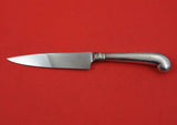 Rat Tail by Tiffany & Co. Sterling Silver Steak Knife pistol grip lined edge 9"